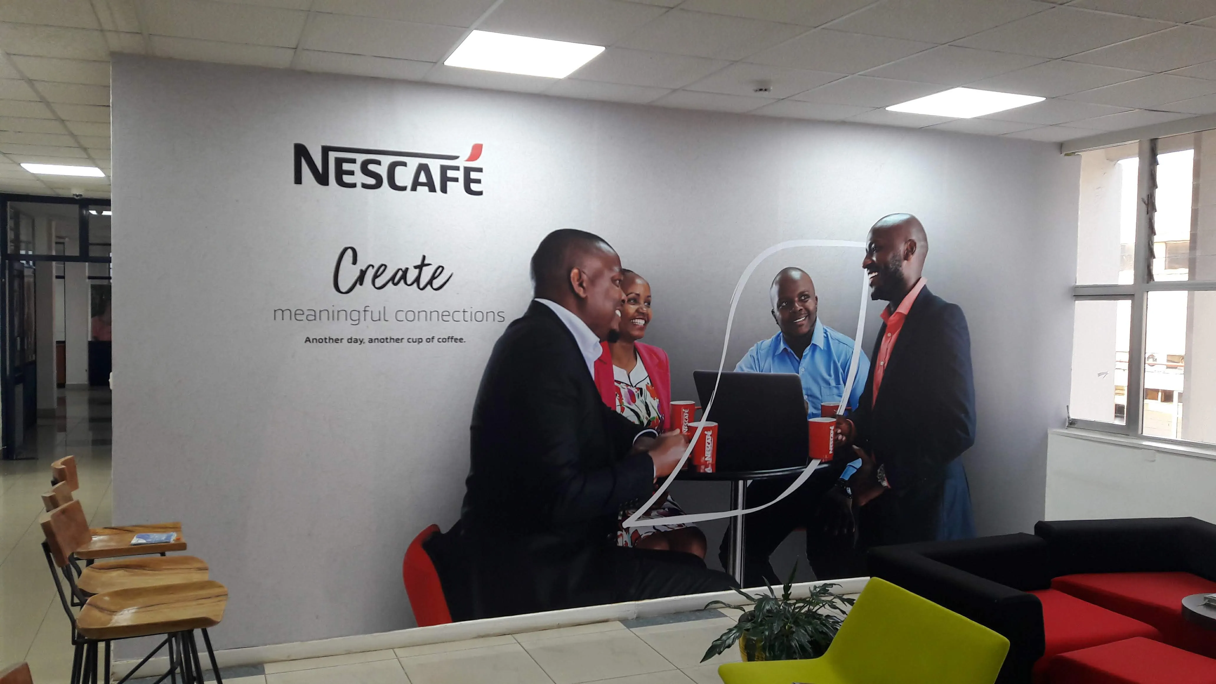 Nestle Workspace Murals